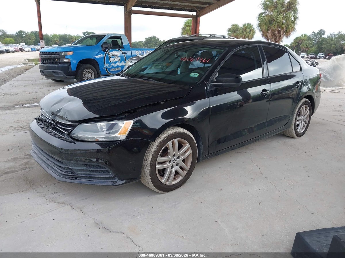 2015 VOLKSWAGEN JETTA 2.0L S — снимка 2