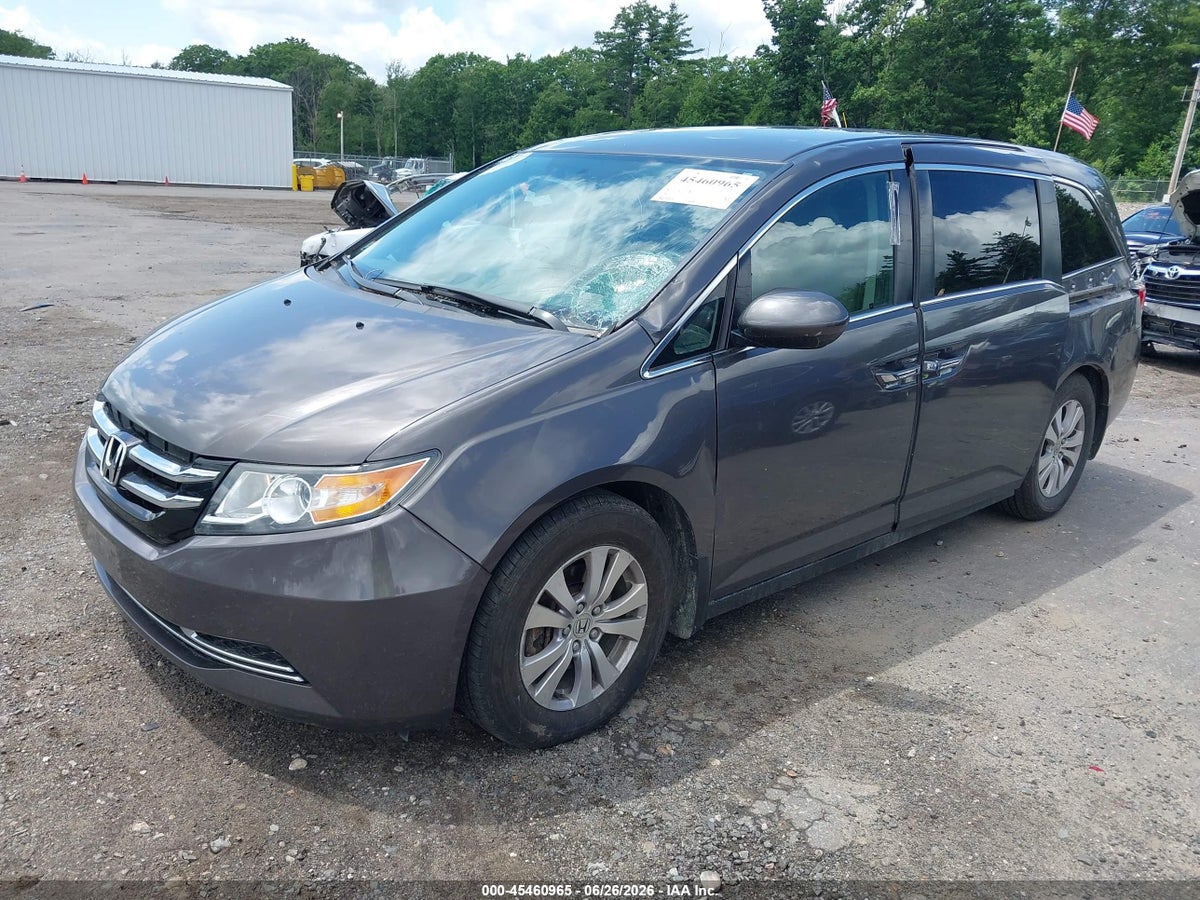 2016 HONDA ODYSSEY EX — снимка 2