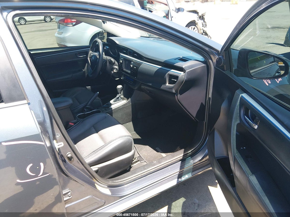 2016 TOYOTA COROLLA S PLUS — снимка 5