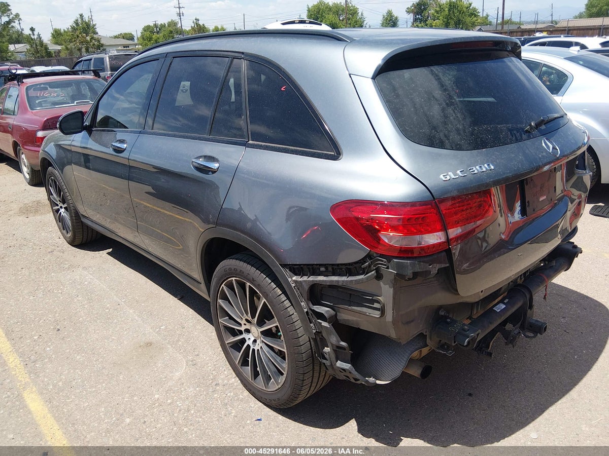 2016 MERCEDES-BENZ GLC 300 4MATIC — снимка 3