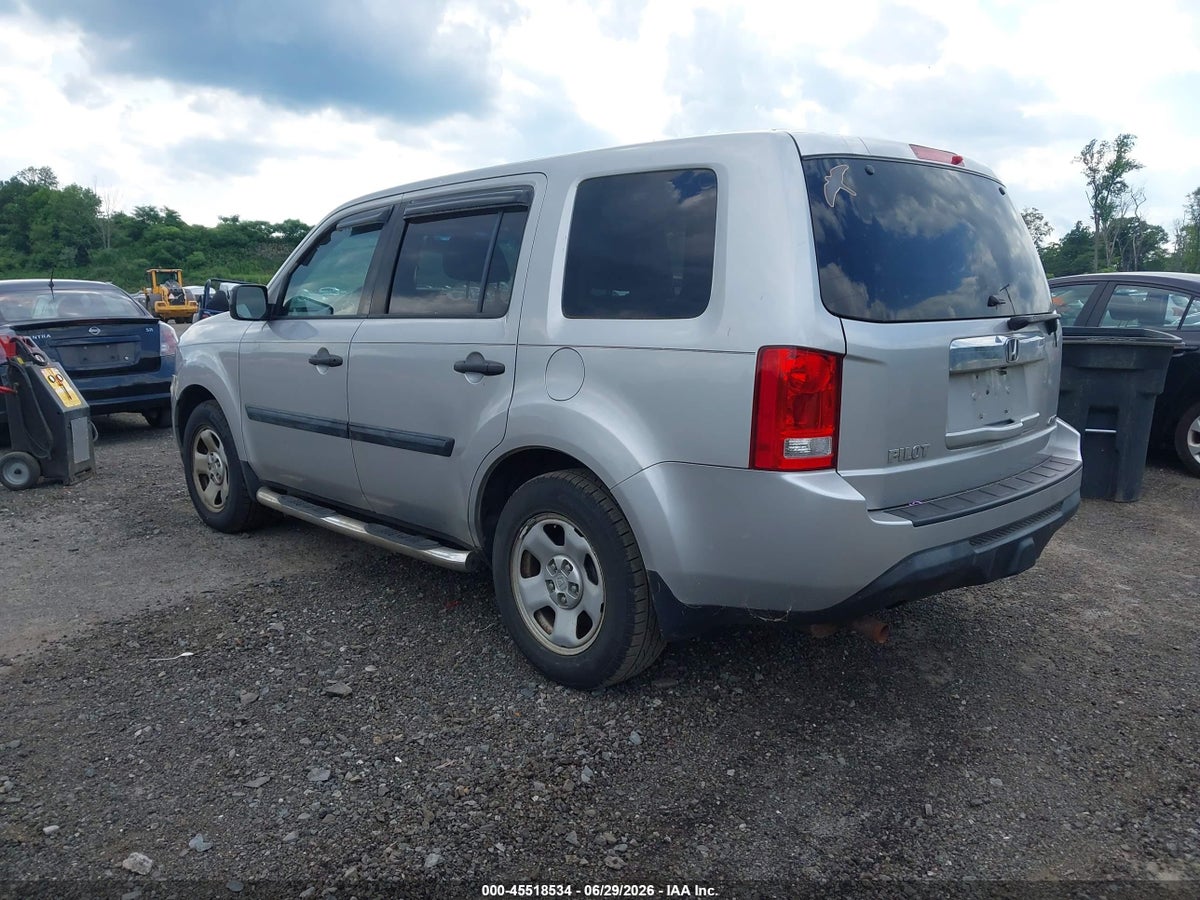 2015 HONDA PILOT LX — снимка 3