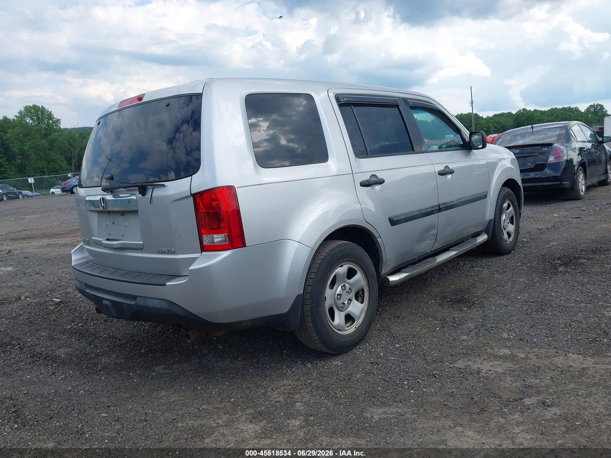 2015 HONDA PILOT LX — снимка 4
