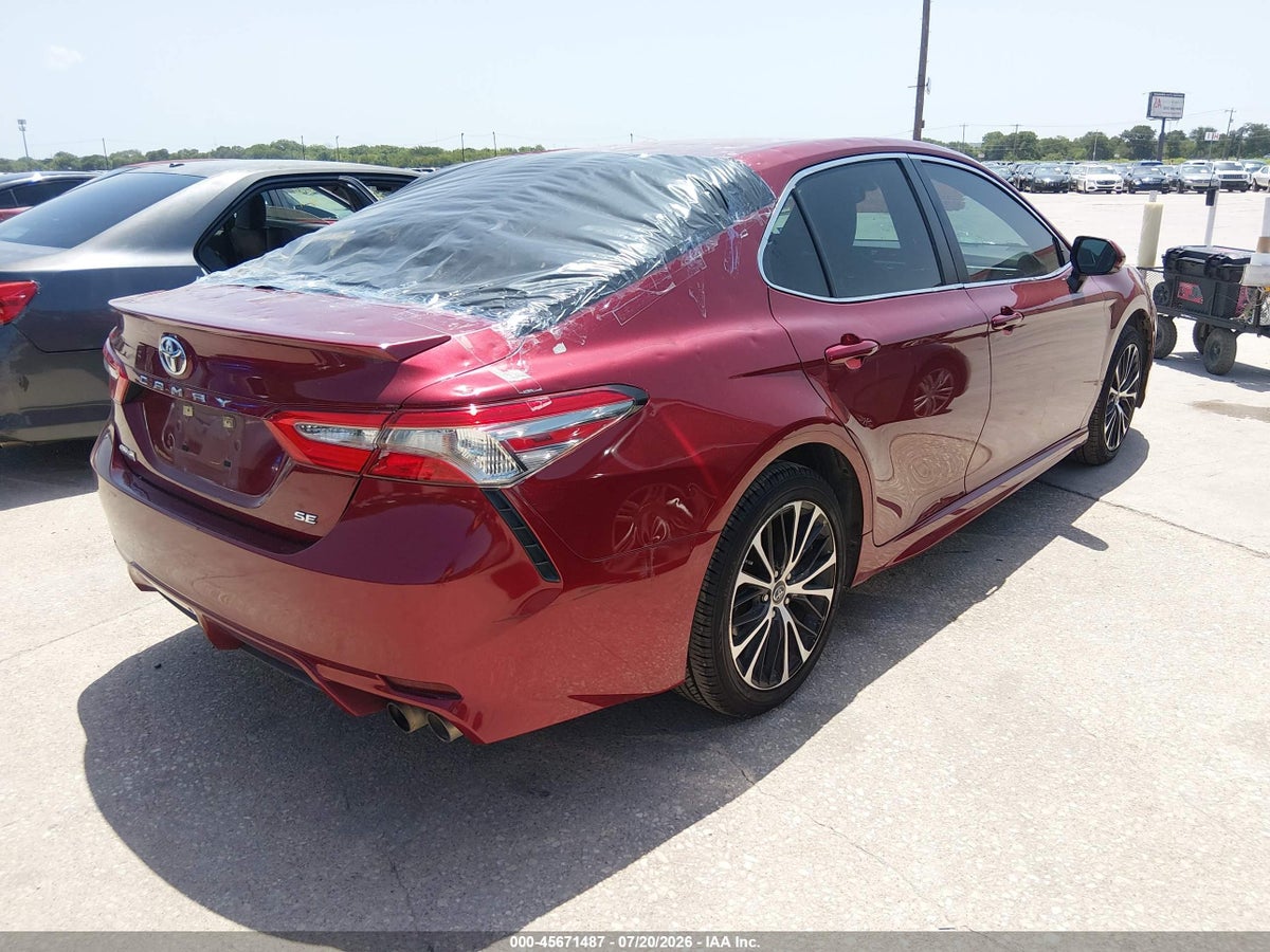 2018 TOYOTA CAMRY SE — снимка 4