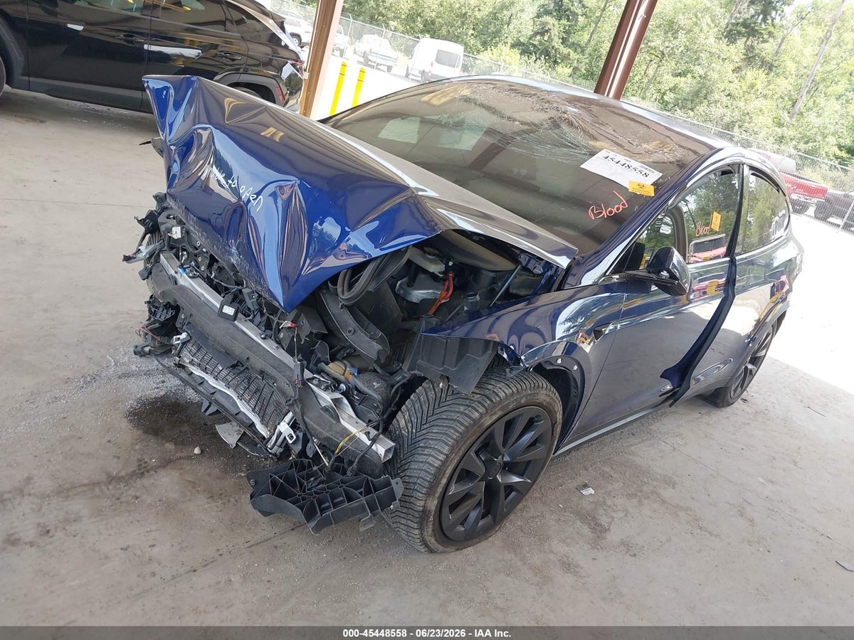 2022 TESLA MODEL X DUAL MOTOR ALL-WHEEL DRIVE/PLAID TRI MOTOR ALL-WHEEL DRIVE — снимка 2