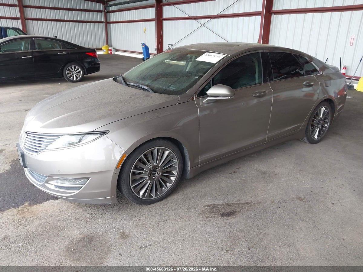 2016 LINCOLN MKZ — снимка 2