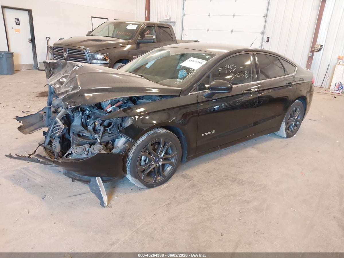 2018 FORD FUSION HYBRID SE — снимка 2