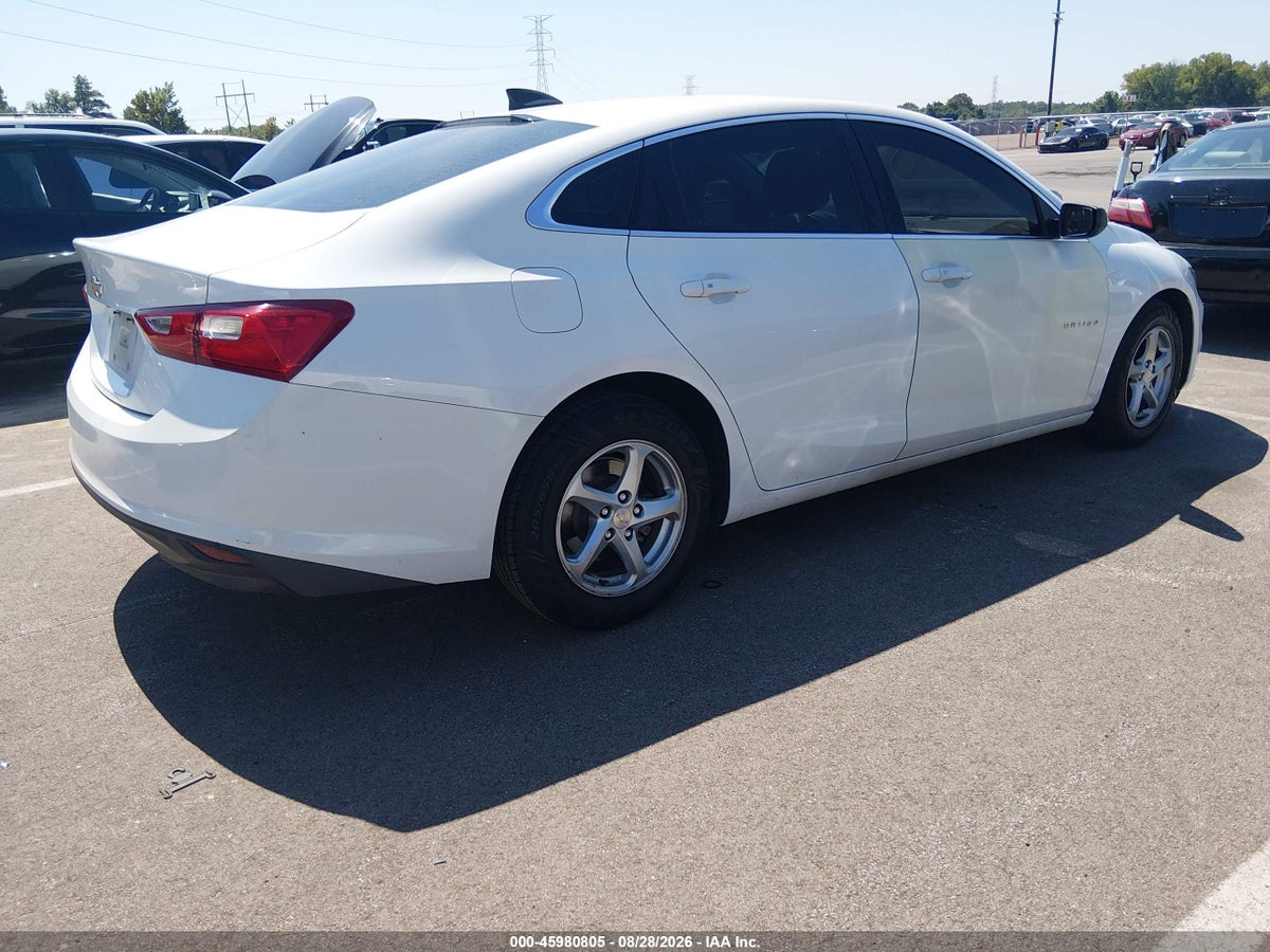 2017 CHEVROLET MALIBU LS — снимка 4