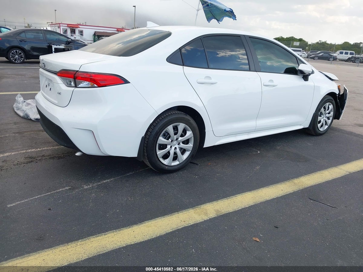 2026 TOYOTA COROLLA LE — снимка 4