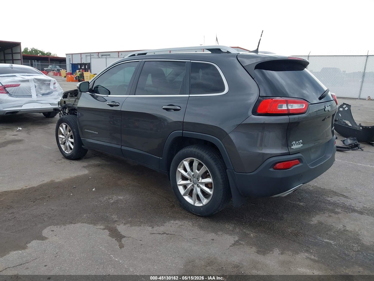 2016 JEEP CHEROKEE LIMITED — снимка 3