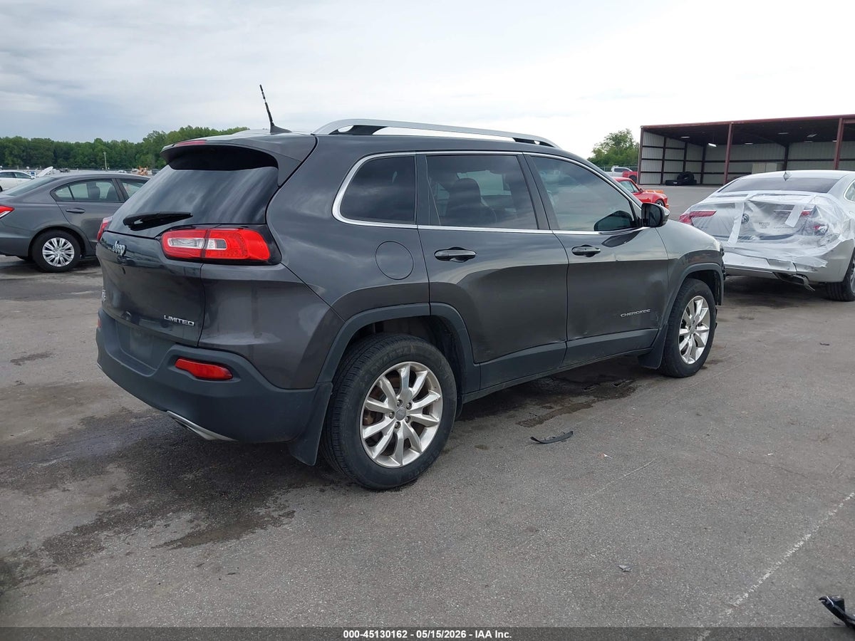 2016 JEEP CHEROKEE LIMITED — снимка 4