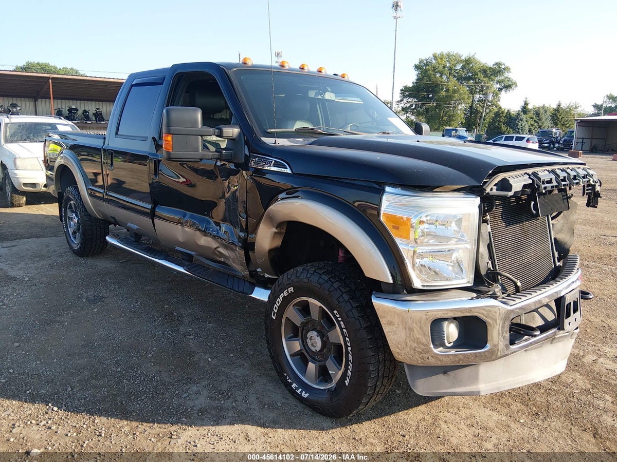 2012 FORD SUPER DUTY F-250 SRW LARIAT