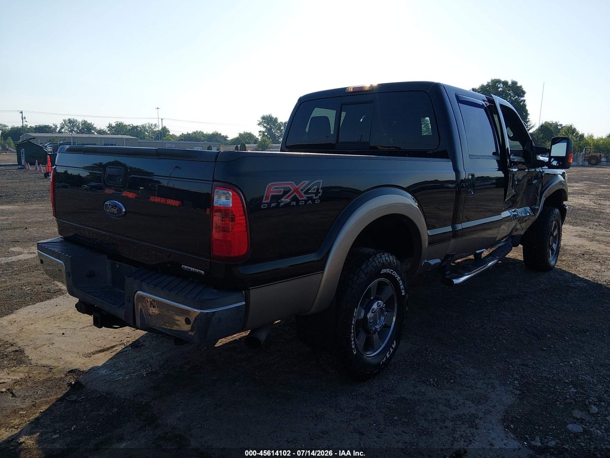 2012 FORD SUPER DUTY F-250 SRW LARIAT — снимка 4