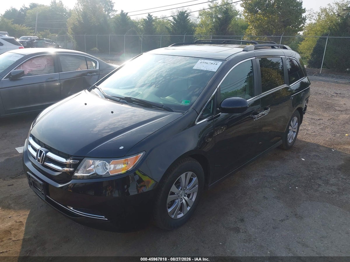 2014 HONDA ODYSSEY EX-L — снимка 2