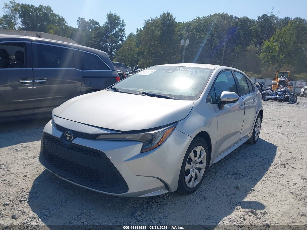 2022 TOYOTA COROLLA LE — снимка 2