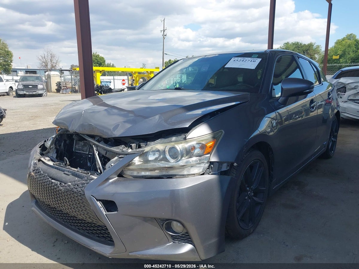 2015 LEXUS CT 200H — снимка 2