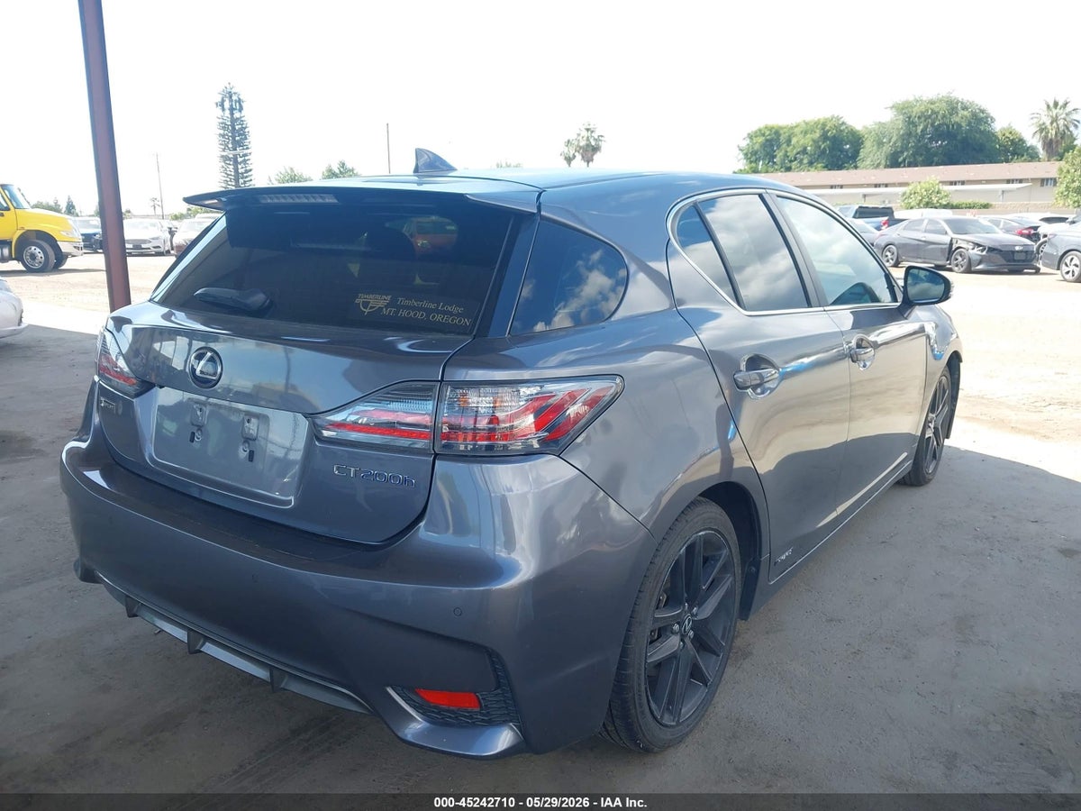 2015 LEXUS CT 200H — снимка 4