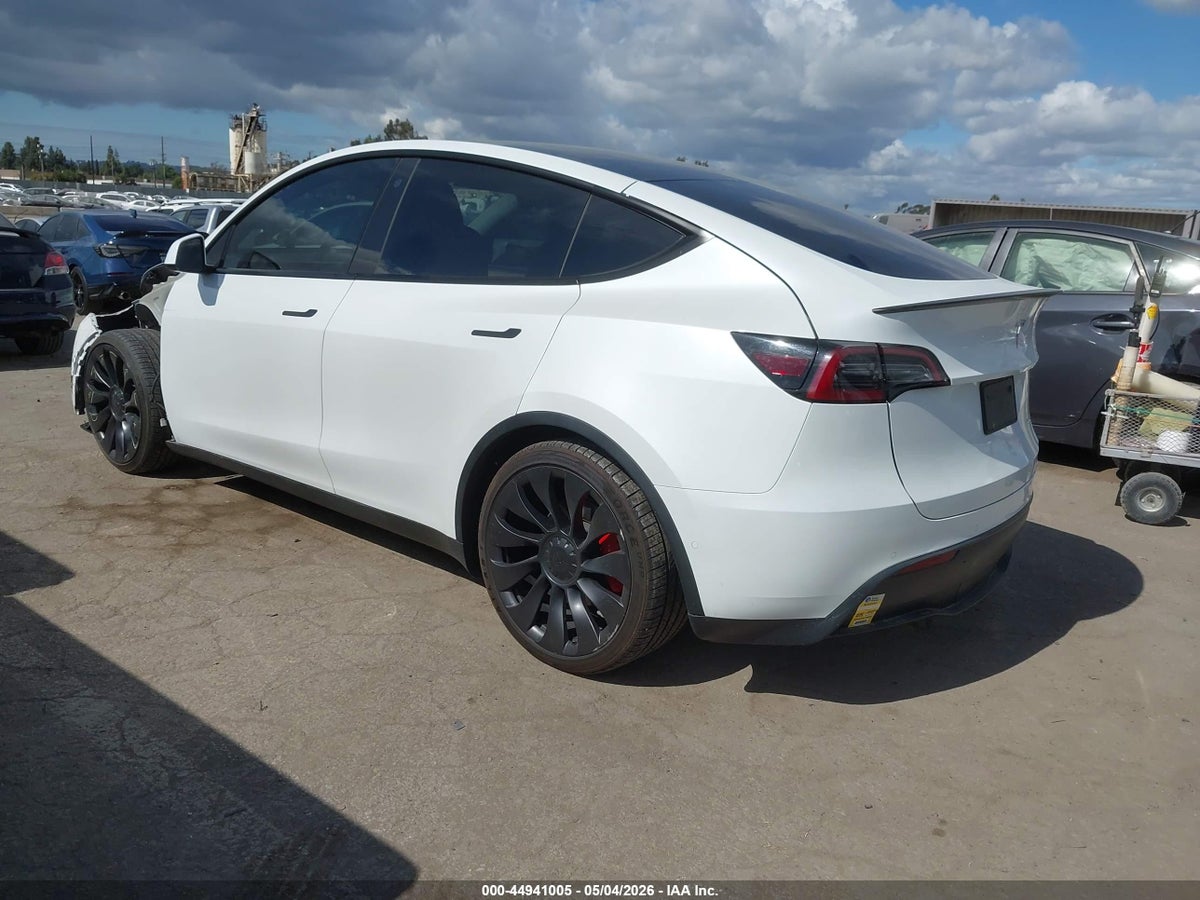 2022 TESLA MODEL Y PERFORMANCE DUAL MOTOR ALL-WHEEL DRIVE — снимка 3
