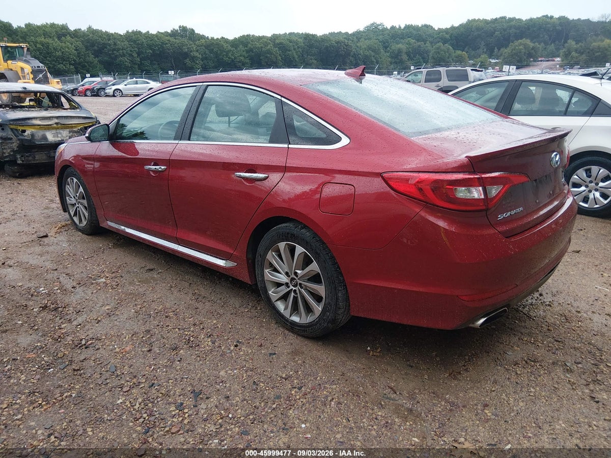 2015 HYUNDAI SONATA SPORT — снимка 3