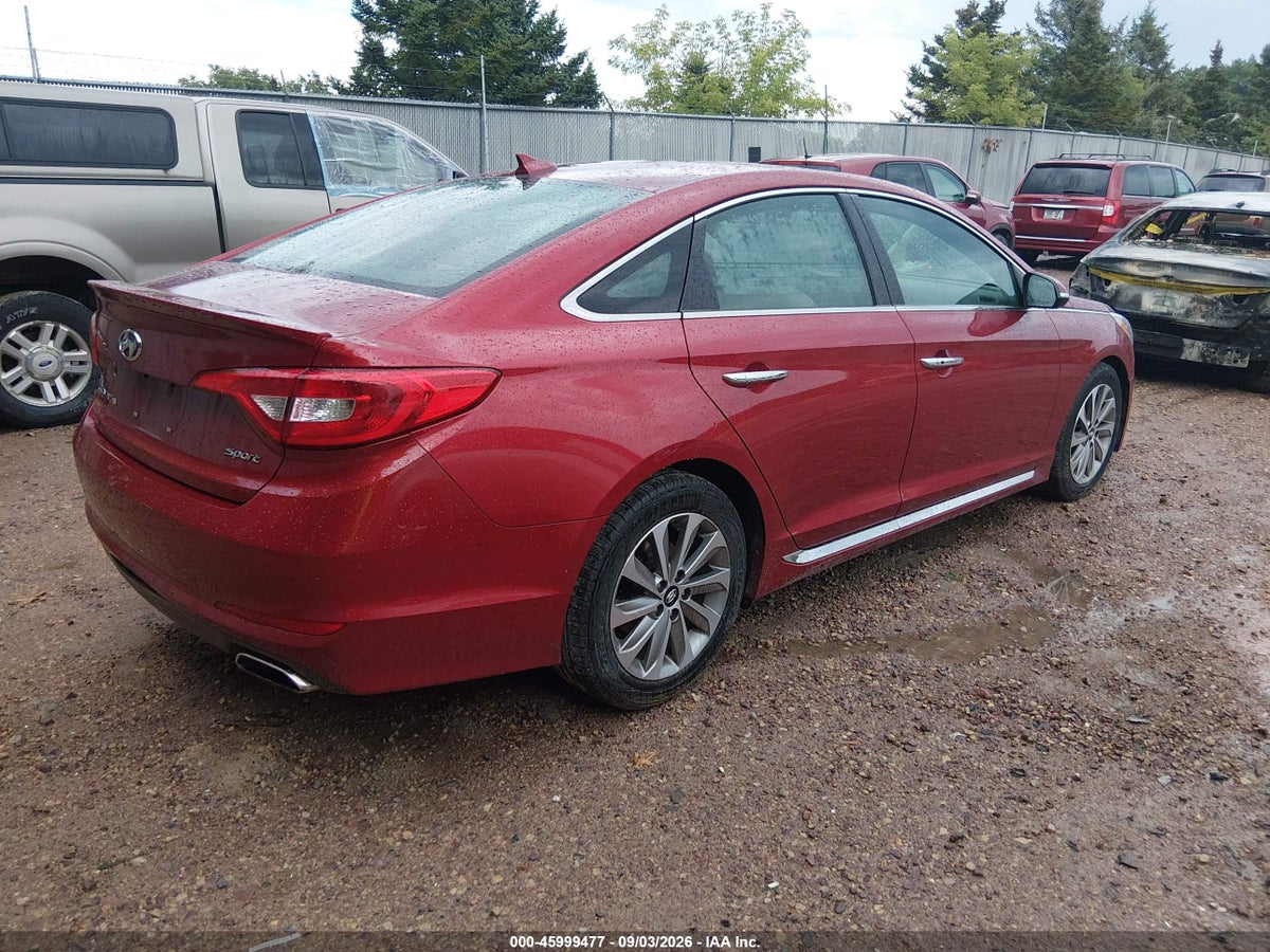 2015 HYUNDAI SONATA SPORT — снимка 4