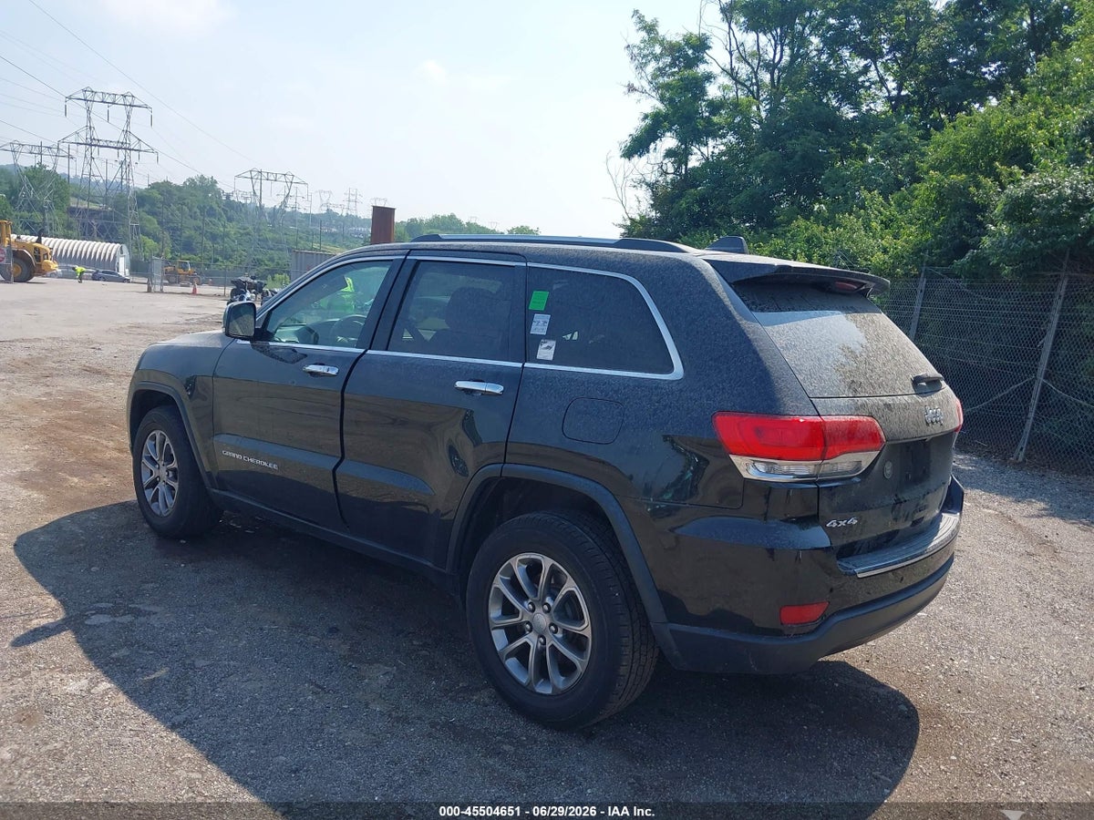 2015 JEEP GRAND CHEROKEE LIMITED — снимка 3