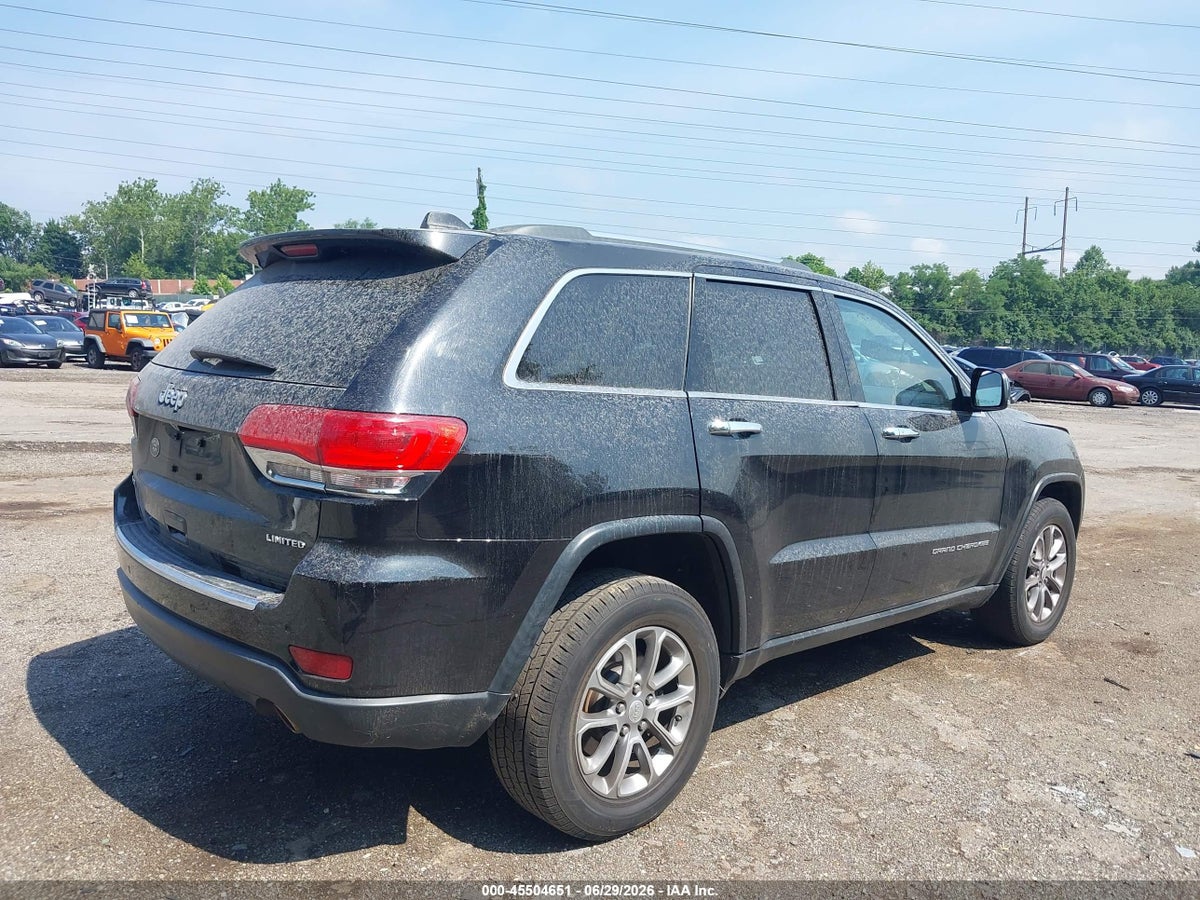 2015 JEEP GRAND CHEROKEE LIMITED — снимка 4