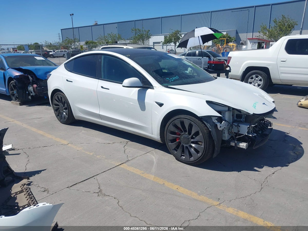 2021 TESLA MODEL 3 PERFORMANCE DUAL MOTOR ALL-WHEEL DRIVE