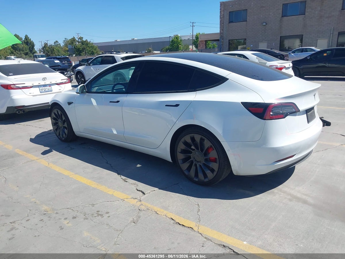 2021 TESLA MODEL 3 PERFORMANCE DUAL MOTOR ALL-WHEEL DRIVE — снимка 3