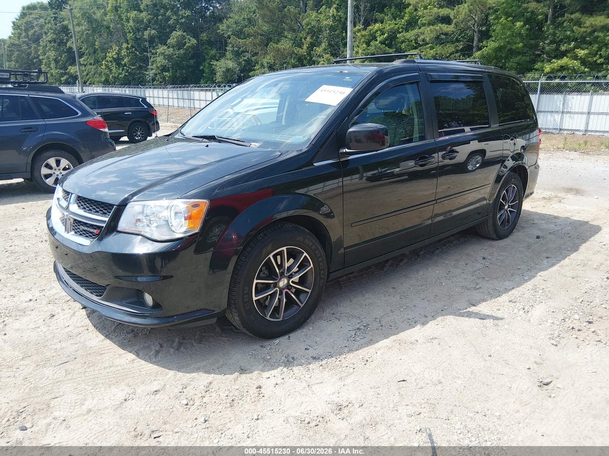 2017 DODGE GRAND CARAVAN SXT — снимка 2