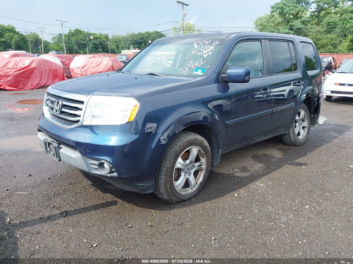 2012 HONDA PILOT EX-L — снимка 2