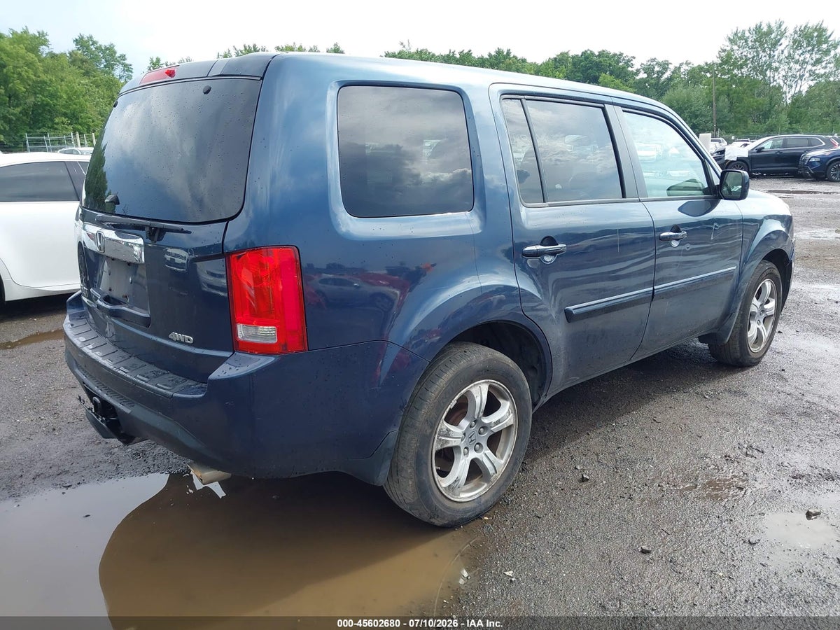 2012 HONDA PILOT EX-L — снимка 4