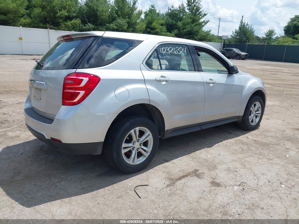 2017 CHEVROLET EQUINOX LS — снимка 4
