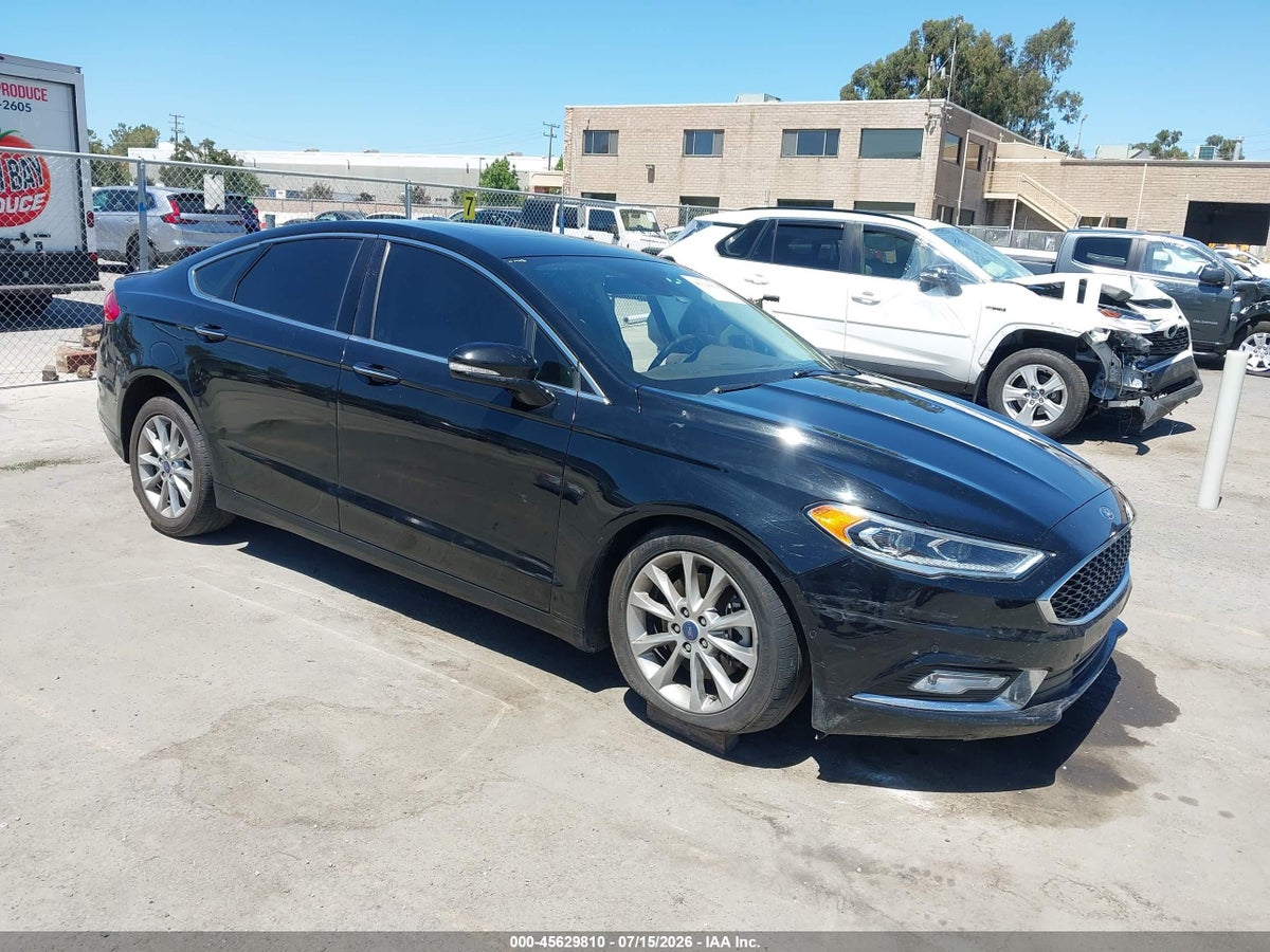 2017 FORD FUSION ENERGI PLATINUM