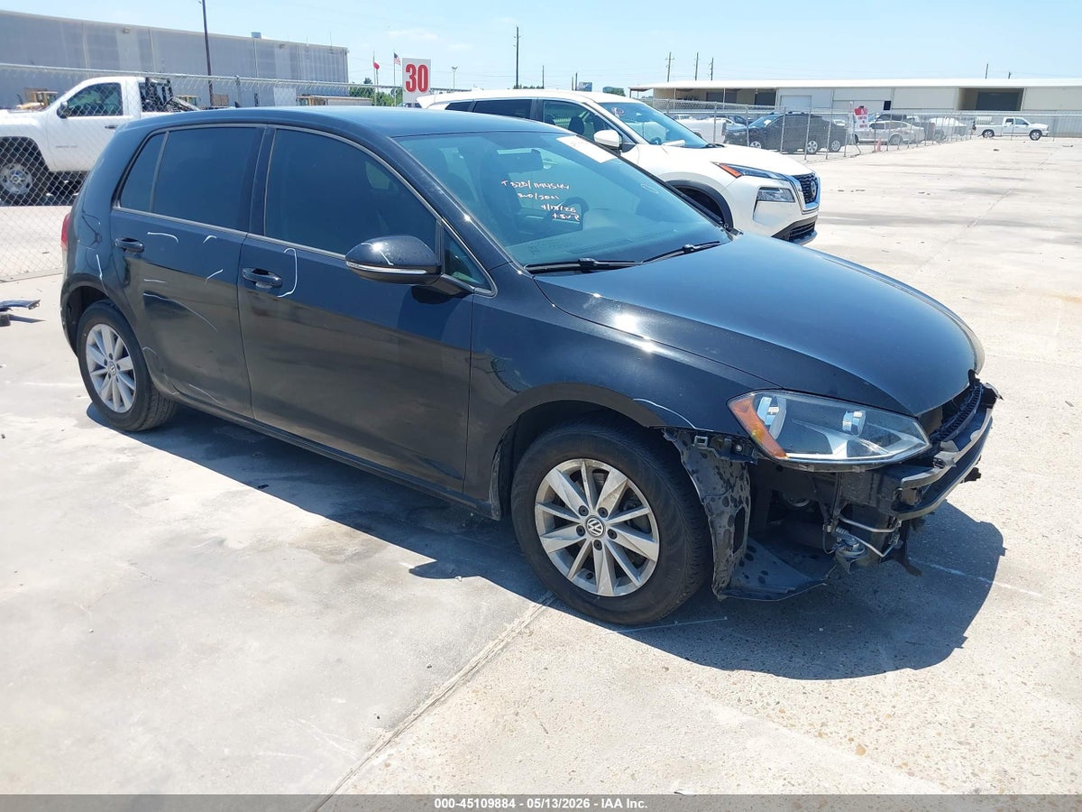 2015 VOLKSWAGEN GOLF TSI S 4-DOOR