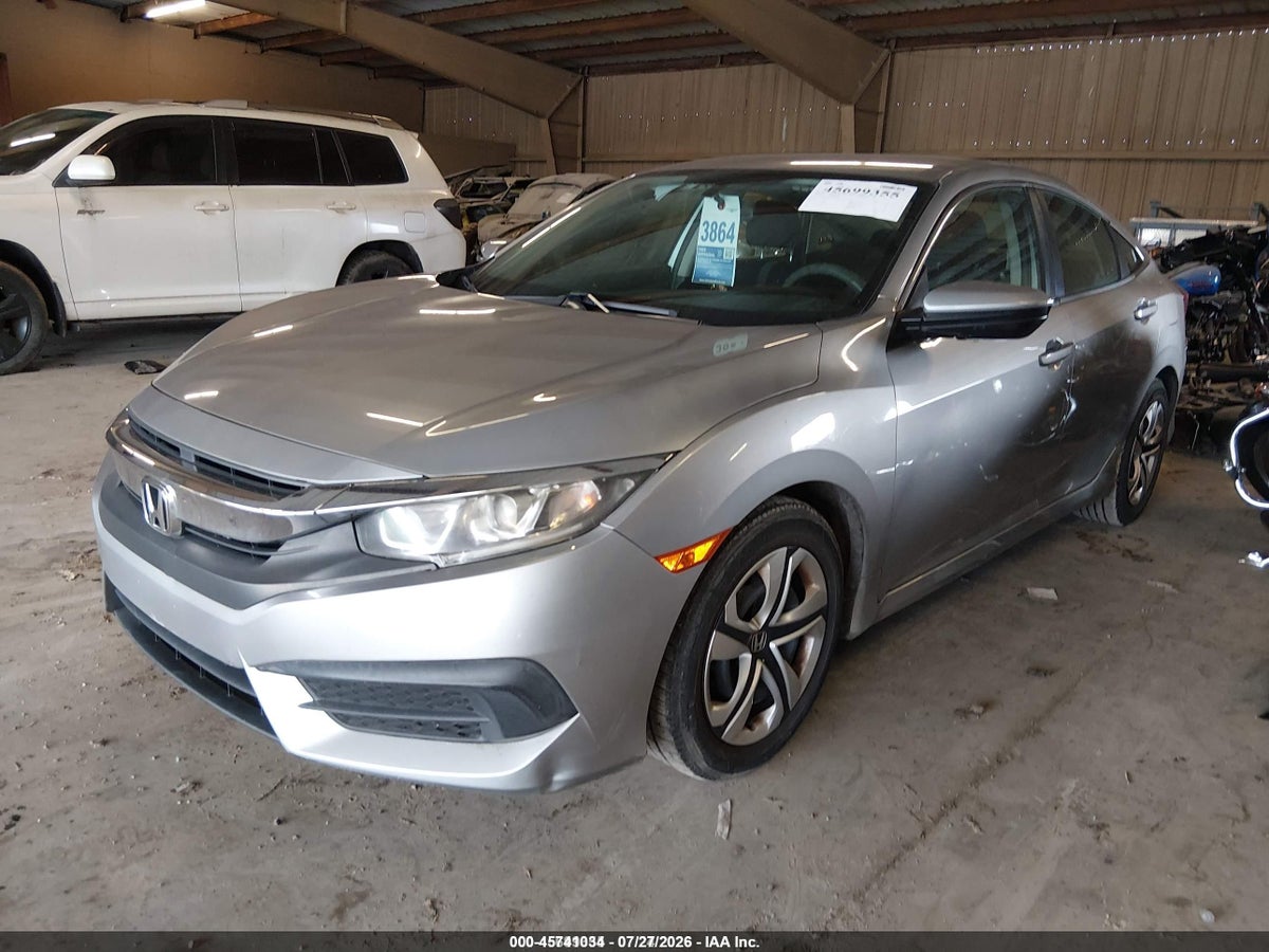 2016 HONDA CIVIC LX — снимка 2
