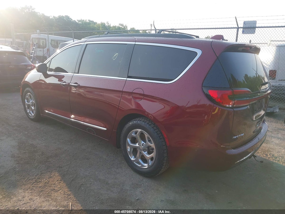 2022 CHRYSLER PACIFICA LIMITED — снимка 3
