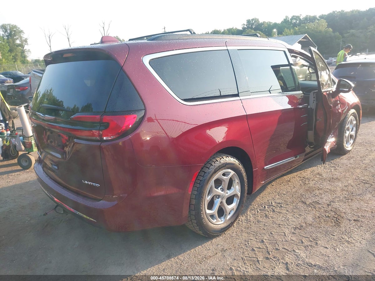 2022 CHRYSLER PACIFICA LIMITED — снимка 4