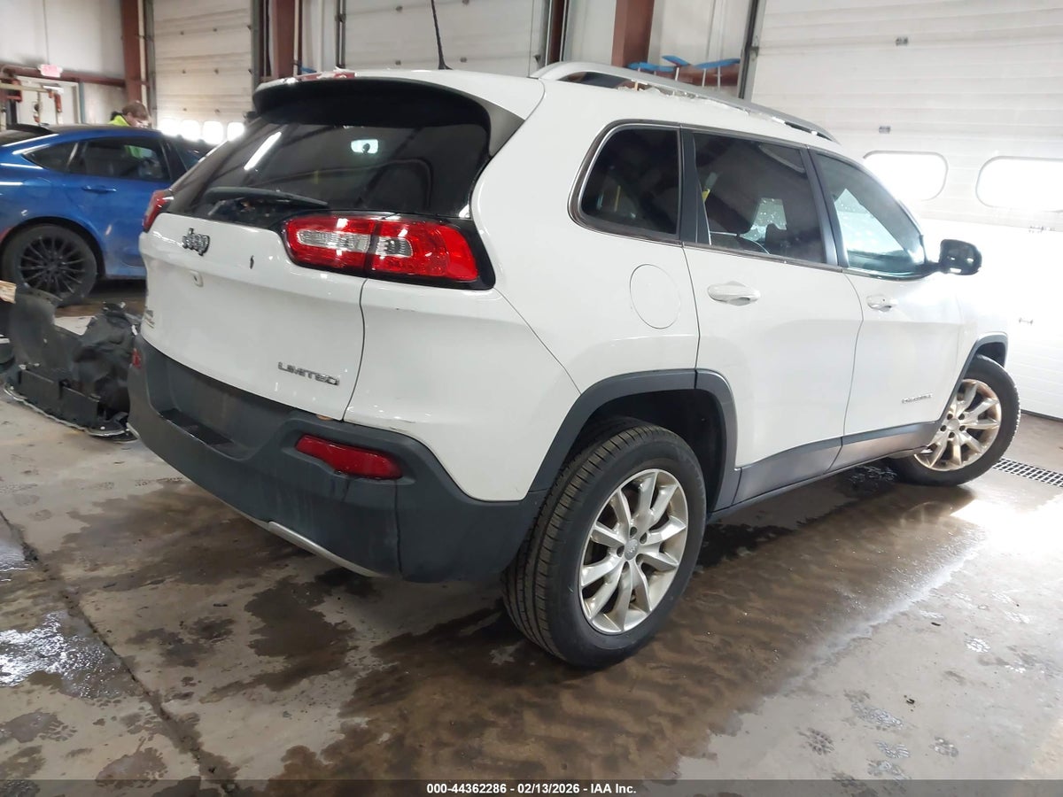 2017 JEEP CHEROKEE LIMITED 4X4 — снимка 4
