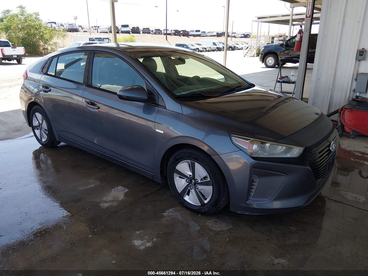 2018 HYUNDAI IONIQ HYBRID BLUE