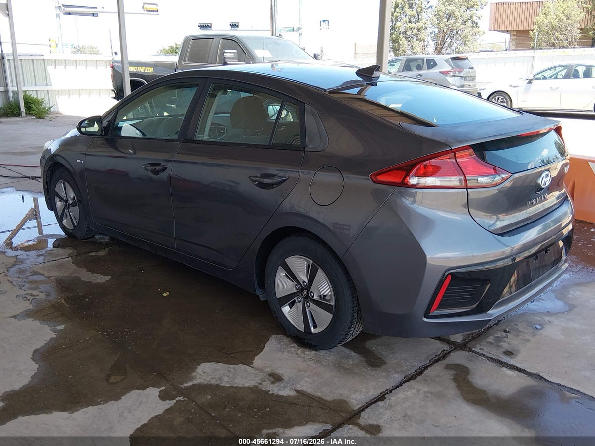 2018 HYUNDAI IONIQ HYBRID BLUE — снимка 3