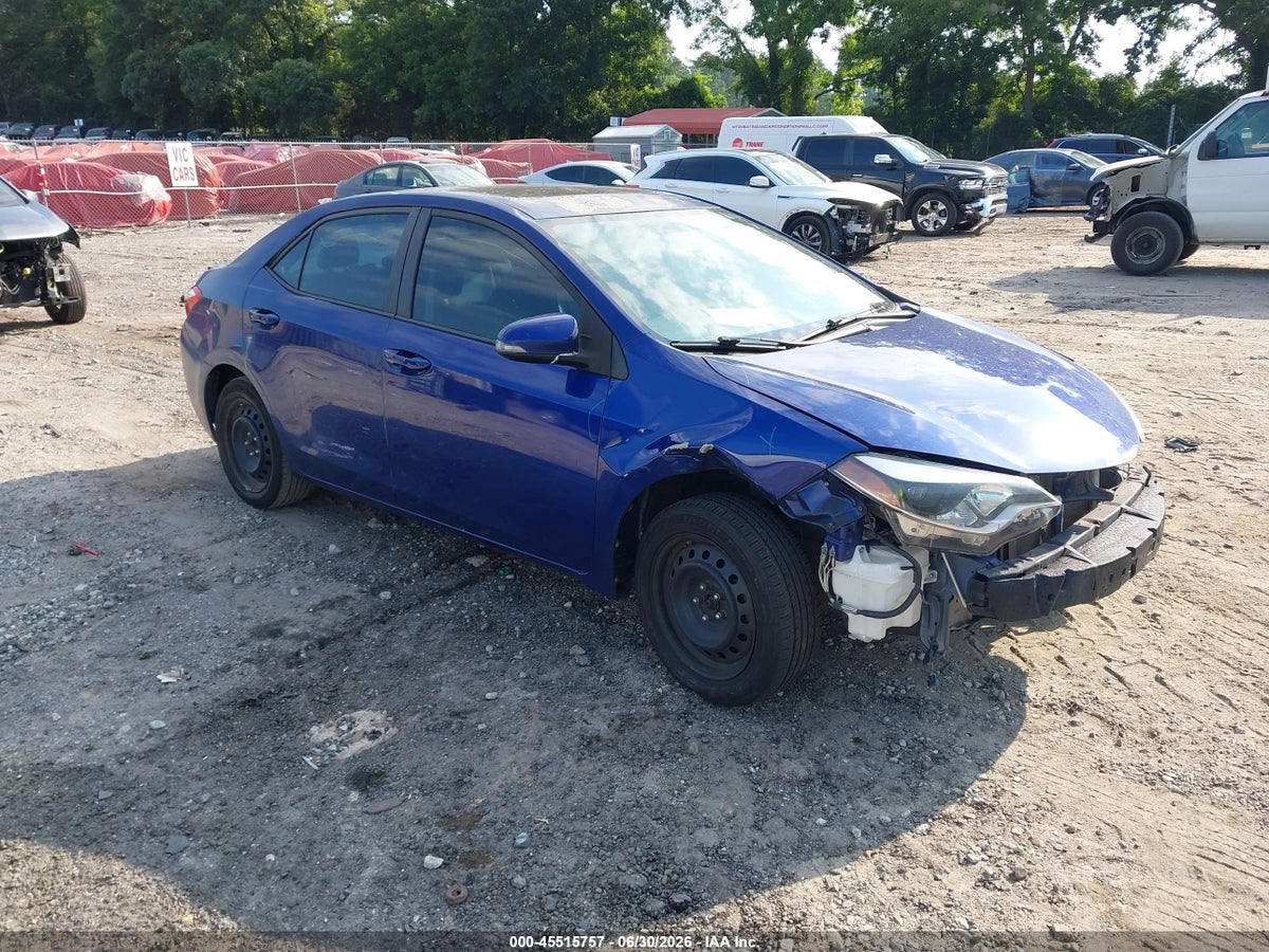 2015 TOYOTA COROLLA