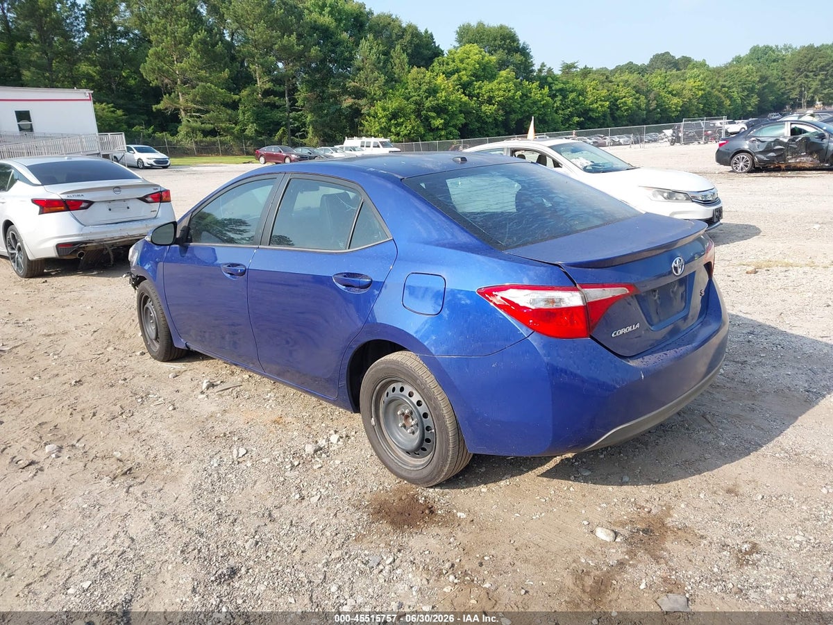 2015 TOYOTA COROLLA — снимка 3