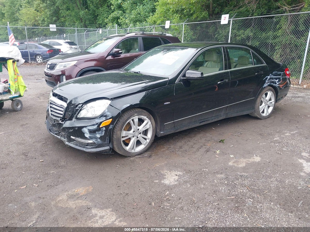 2012 MERCEDES-BENZ E 350 4MATIC — снимка 2