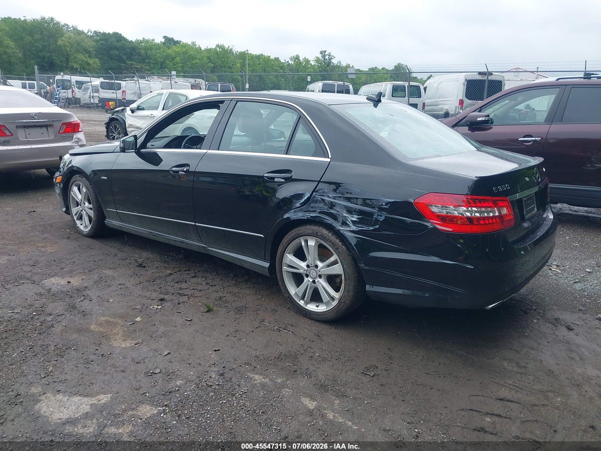 2012 MERCEDES-BENZ E 350 4MATIC — снимка 3