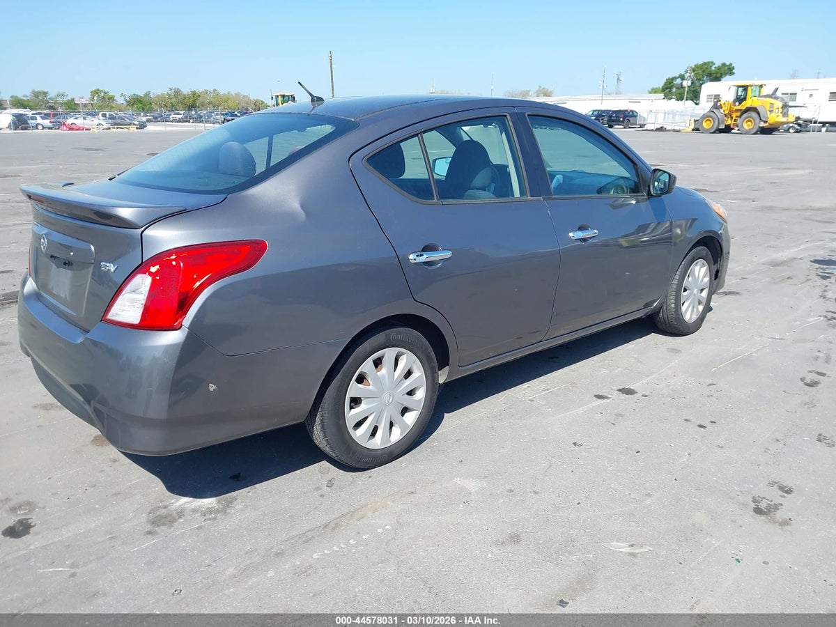 2017 NISSAN VERSA 1.6 S/1.6 S+/1.6 SL/1.6 SV — снимка 4