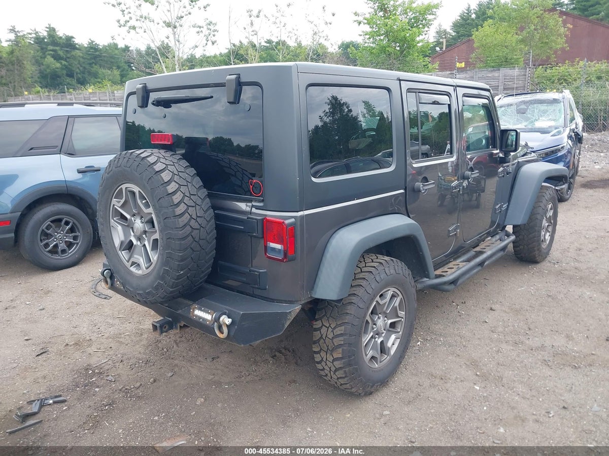 2016 JEEP WRANGLER UNLIMITED RUBICON — снимка 4