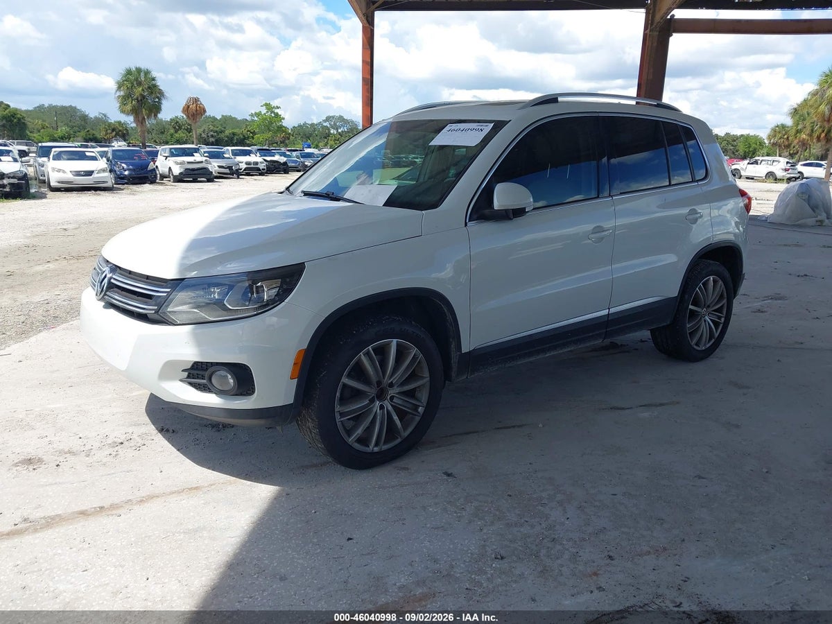 2016 VOLKSWAGEN TIGUAN SE — снимка 2