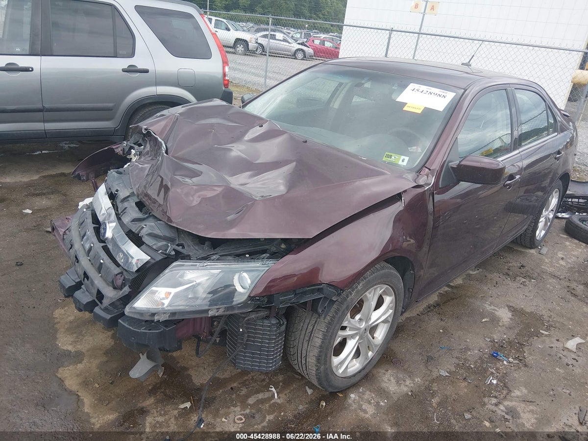 2012 FORD FUSION SE — снимка 2