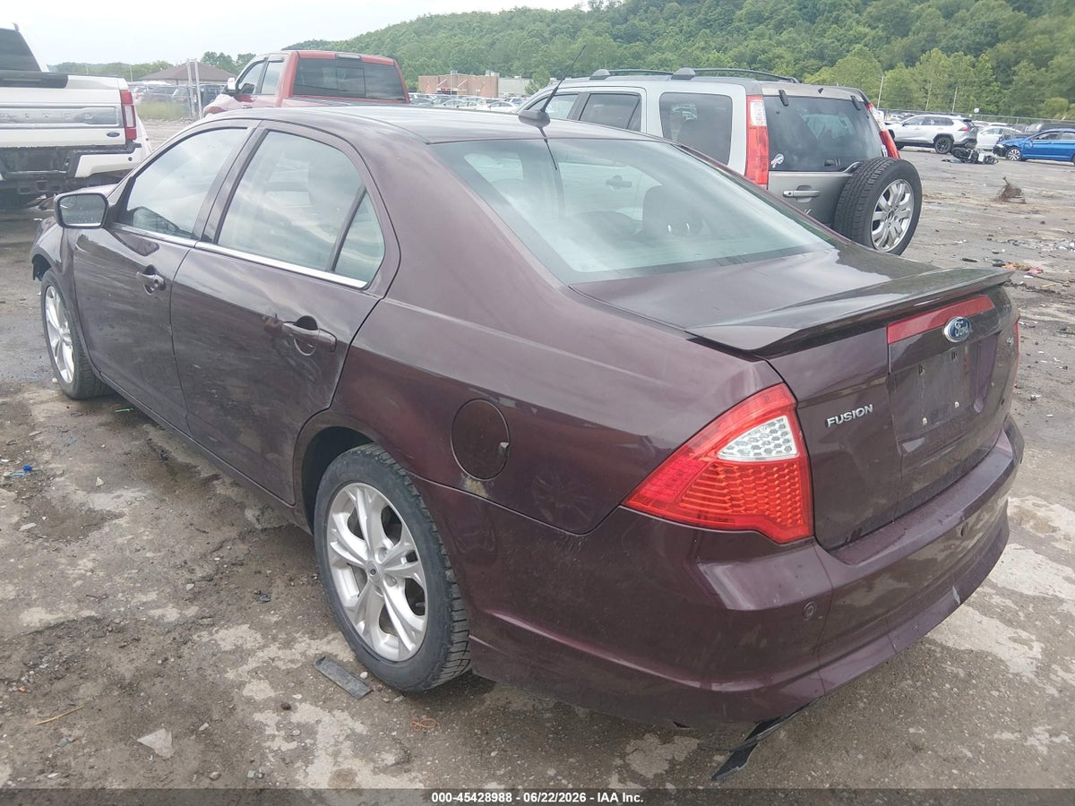 2012 FORD FUSION SE — снимка 3