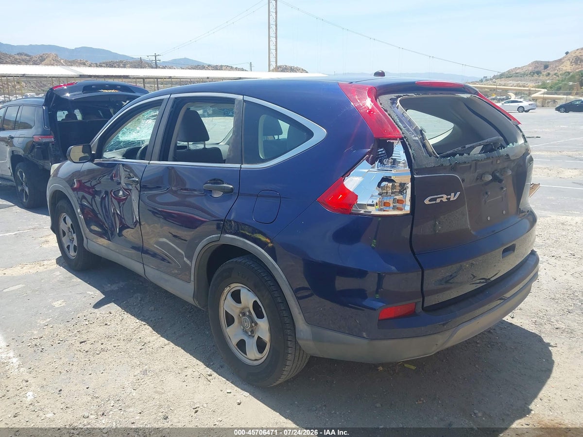 2015 HONDA CR-V LX — снимка 3