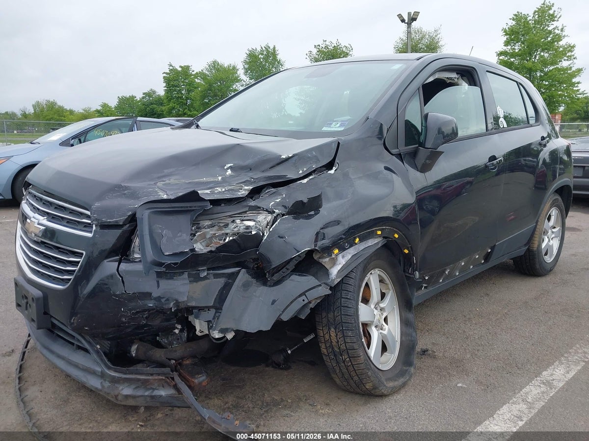 2016 CHEVROLET TRAX 1LS — снимка 2